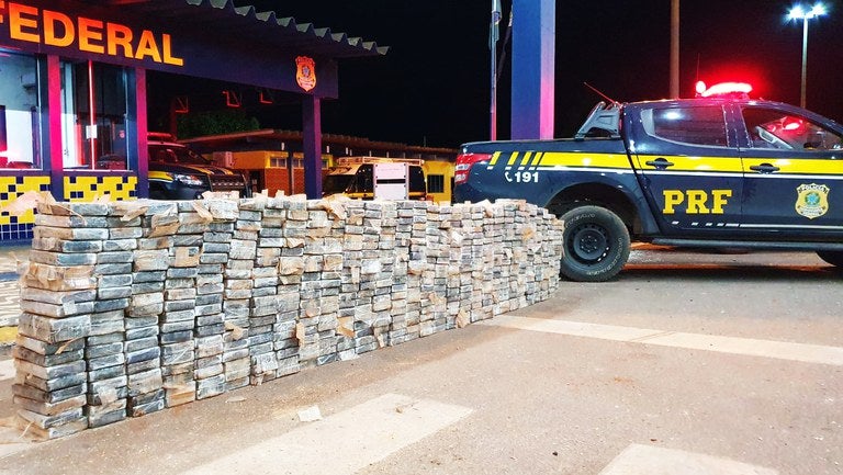 Mais uma grande apreensão de cocaína realizada pela PRF em Mato Grosso