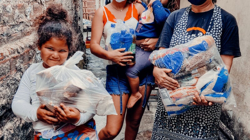 Iniciativa da LBV ajuda a assegurar o direito à alimentação