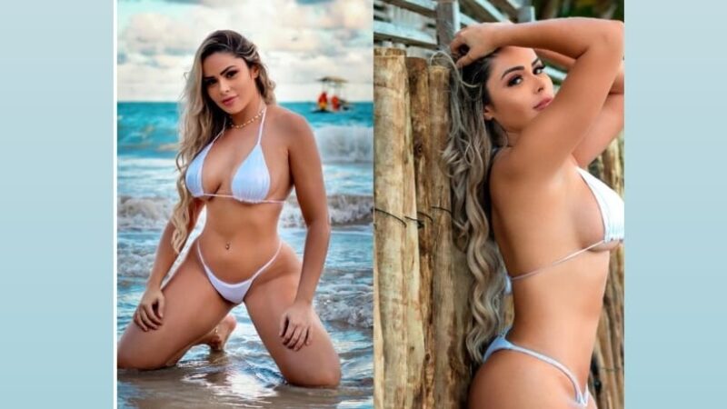 Influencer Gabriela Ramos conta que recebe cantadas desrespeitosas quando posta foto de bíquini