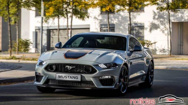 Ford Mustang GT e Mach 1 perderão 10 cavalos em 2022