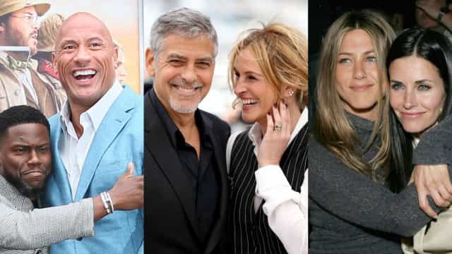 Amigos na tela que se tornaram inseparáveis na vida real