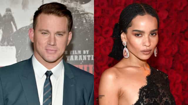 Zoë Kravitz e Channing Tatum vistos de mãos dadas pela primeira vez