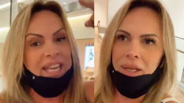 Ex-modelo se revolta ao ser barrada em cinema por não ter se vacinado