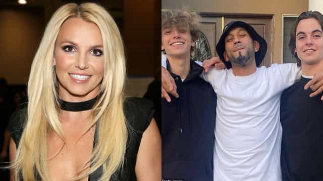 Filhos de Britney Spears fazem raríssima aparição pública