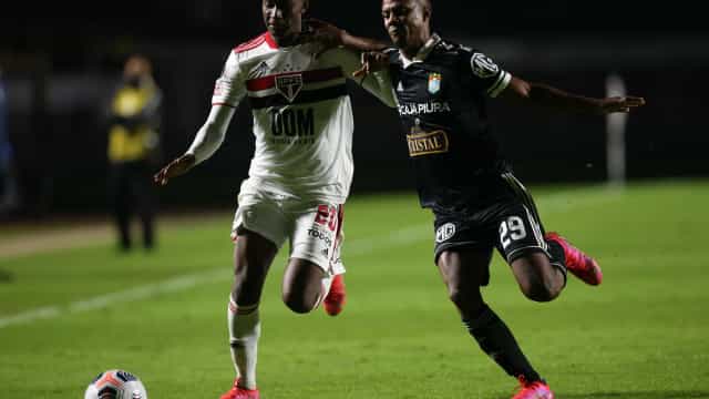 Orejuela treina normalmente e pode voltar ao São Paulo contra o Cuiabá