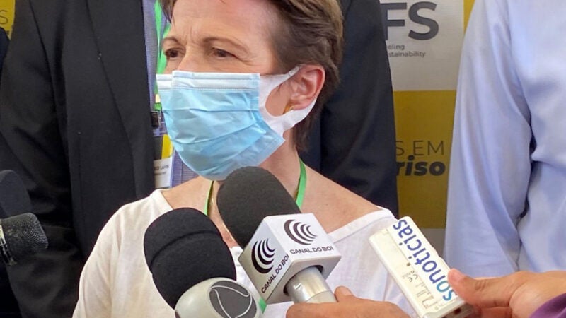 Ministra diz em Sorrriso que exportação de carne de Mato Grosso deve reiniciar logo e lança safra
