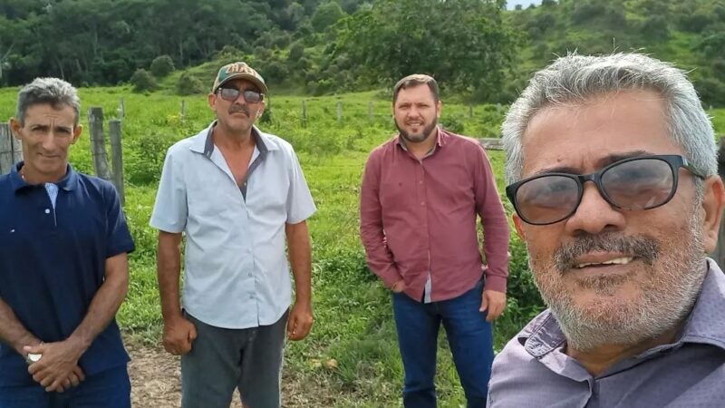 Vereadores visitam moradores do interior de Guarantã do Note
