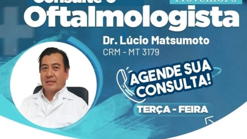 Faça um check-up oftalmológico