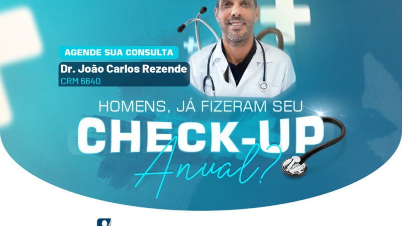 Quando foi que você fez seu último check-up anual para manter sua saúde em dia?