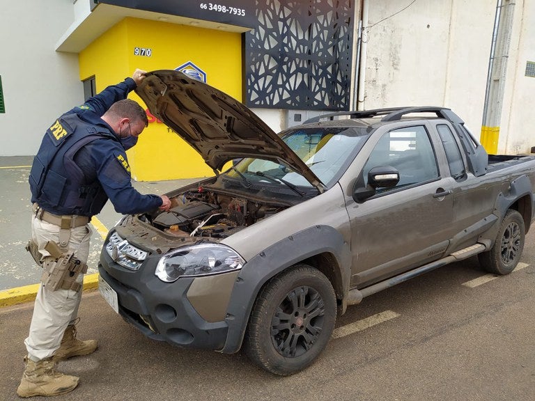 Nos últimos dias, a PRF em Mato Grosso tem apreendido uma quantidade expressiva que veículos com adulteração de sinal identificador