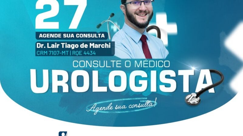 Agende sua consulta com o Urologista Dr. LAIR TIAGO DE MARCHI no Centro Médico Domingos Salomão