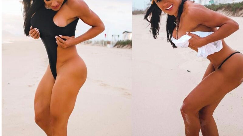 Dona de um corpo sarado, Thalita Souza admite que já fez cirurgias plásticas