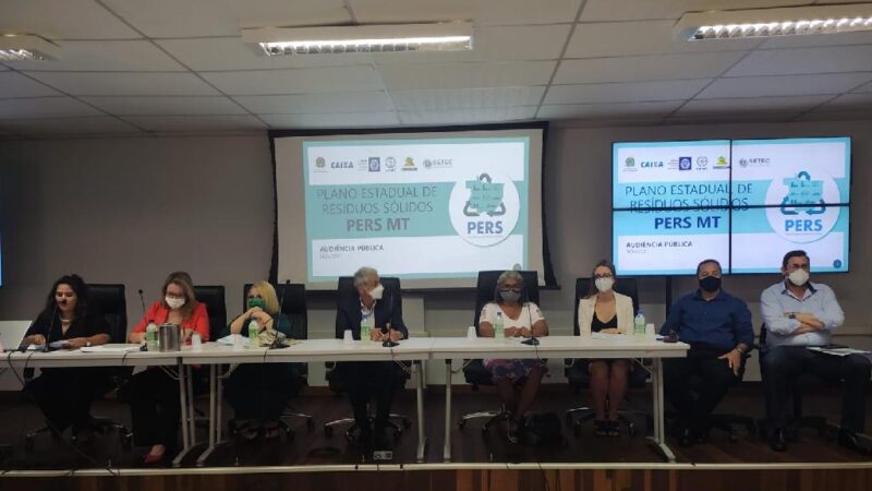 Sema e UFMT apresentam Plano Estadual de Resíduos Sólidos