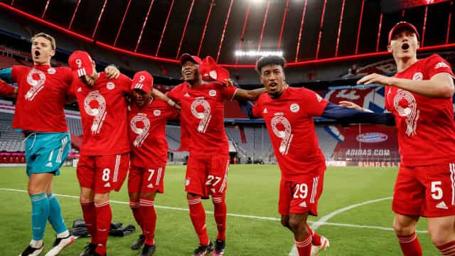 Bayern de Munique terá de jogar sem público até fim do ano por causa da covid-19