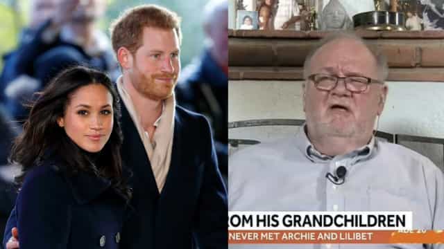 Thomas Markle sobre Harry: "Deve ter batido com a cabeça quando era bebê"
