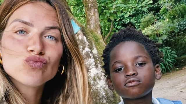 Filho de Giovanna Ewbank e Bruno Gagliasso posa para 1.ª capa de revista