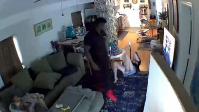 Ex-jogador do Jets flagrado agredindo ‘ex’ na frente do filho de 5 meses