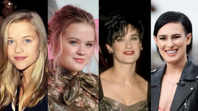 Mães e filhas famosas com a mesma idade. Acha elas parecidas?