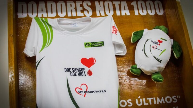 MT Hemocentro promove a Campanha Doador Nota Mil nas semanas do Natal e Ano Novo