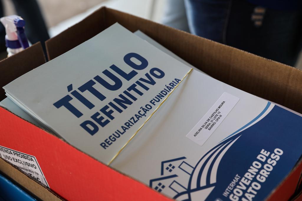 Sugestão de pauta: Governo de Mato Grosso entrega 60 títulos rurais no município de Acorizal