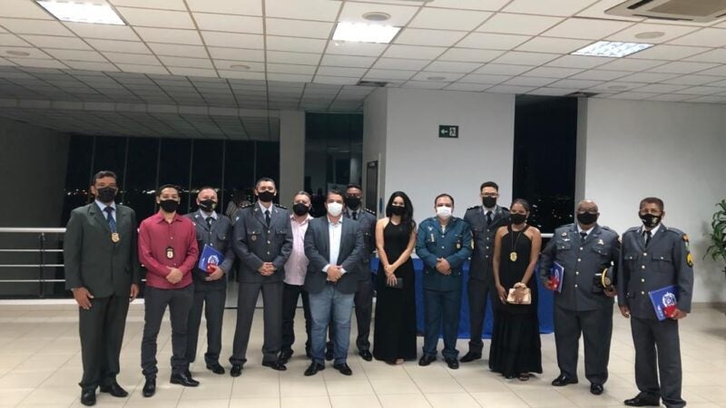 Secretaria de Estado de Segurança Pública de Mato Grosso homenageia prefeito  Érico Stevan com a Medalha Mérito da Segurança Pública