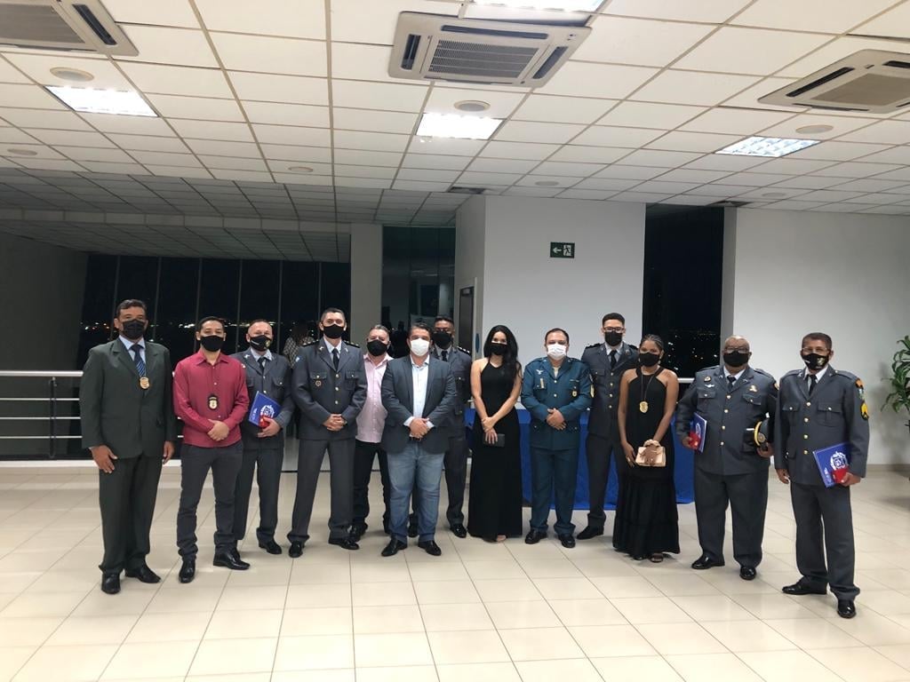 Secretaria de Estado de Segurança Pública de Mato Grosso homenageia prefeito  Érico Stevan com a Medalha Mérito da Segurança Pública