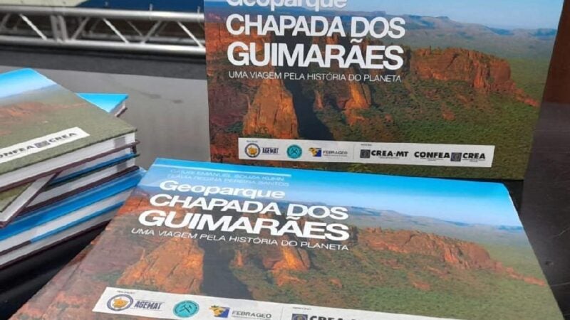Livro Geoparque Chapada dos Guimarães Fomenta Desenvolvimento Sustentável e Turismo