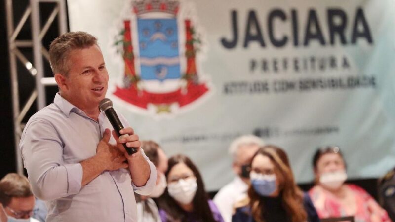 Governo destina R$ 20 mi para universalizar o abastecimento de água em Jaciara; investimentos no Vale do São Lourenço chegam a R$ 50 mi
