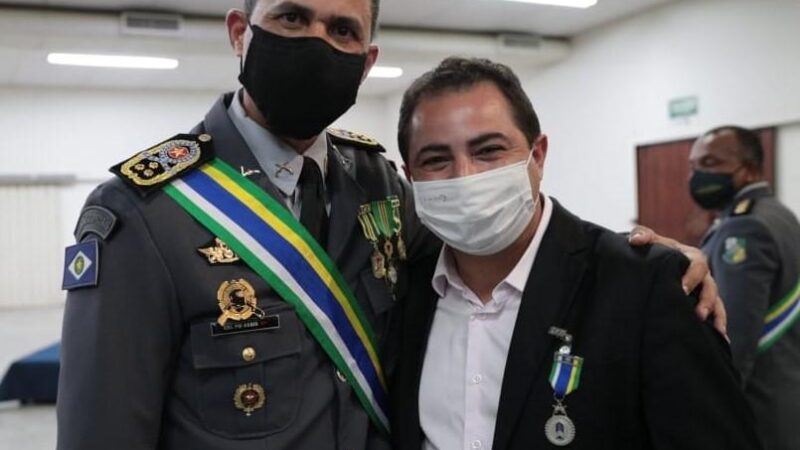 Presidente da MT PAR recebe a medalha “Homens do Mato”