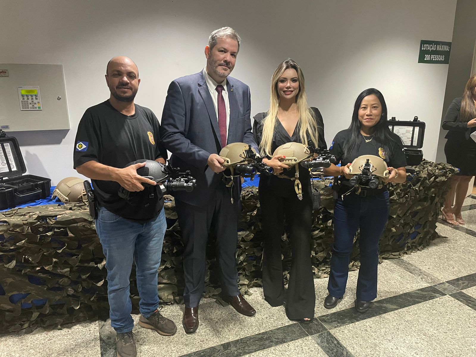 Polícia Civil recebe equipamentos táticos para atuação da Delegacia de Fronteira