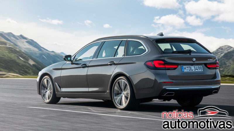 Perua de luxo elétrica? BMW i5 Touring pode chegar em 2024