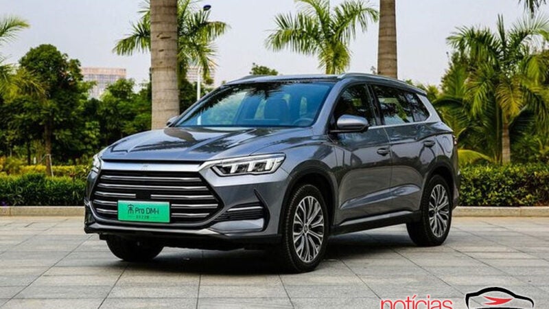 Esperado no Brasil, BYD Song Pro DM-i estreia dia 22 na China