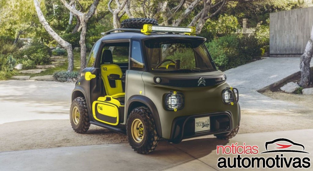 Cogitado para o Brasil, Citroën Ami ganha conceito de buggy
