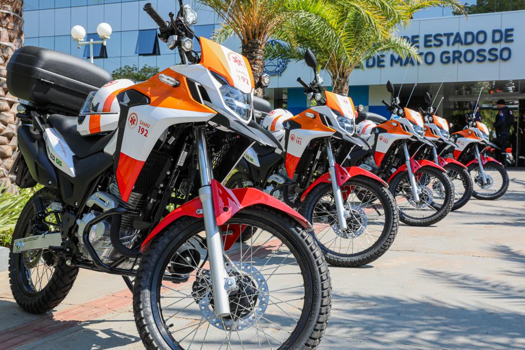 Governo adquire cinco novas motolâncias para atendimento de ocorrências do Samu