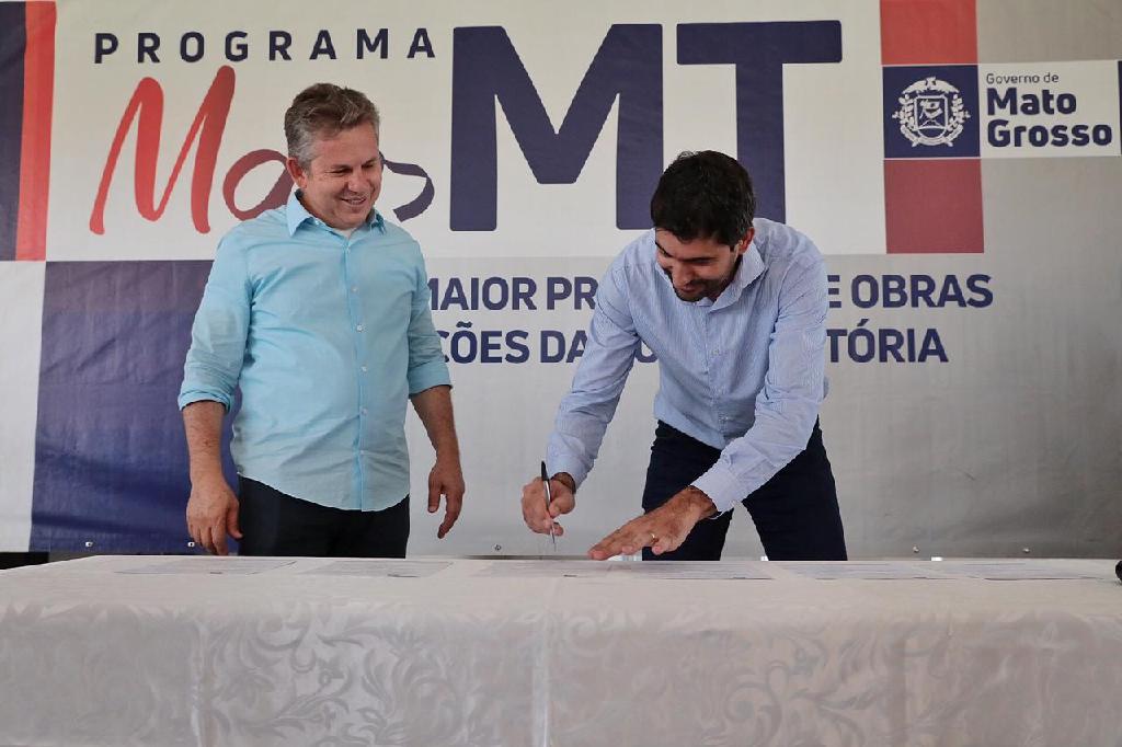 Governo de MT destina R$ 21,7 milhões para reconstrução e reforma de escolas de Campo Verde; outros R$ 20 milhões para obras de infraestrutura