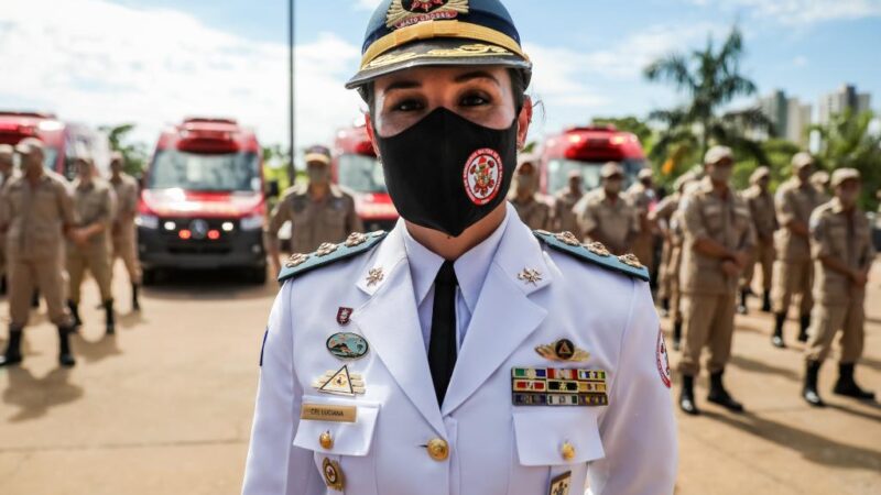 Corpo de Bombeiros Militar de Mato Grosso promove primeira mulher ao posto de coronel