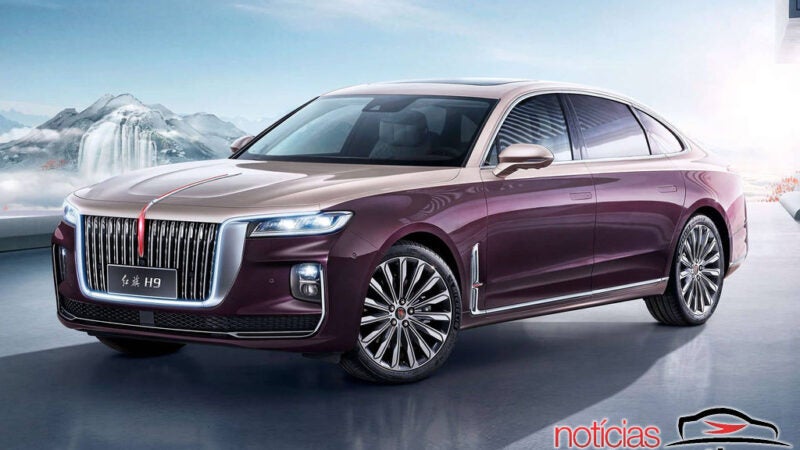 Hongqi é a primeira chinesa a vender carros no Japão