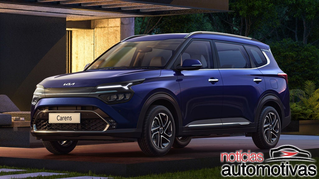 Novo Kia Carens ganha cara de SUV, mas foco continua familiar