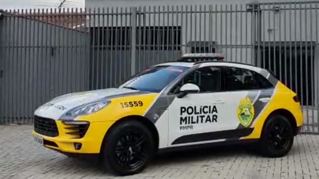 Porsche Macan vira viatura de polícia no Paraná