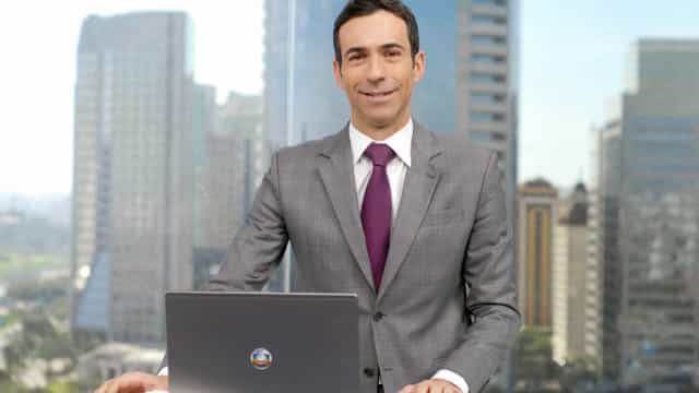 Cesar Tralli vira tema de festa de aniversário de criança em São Paulo