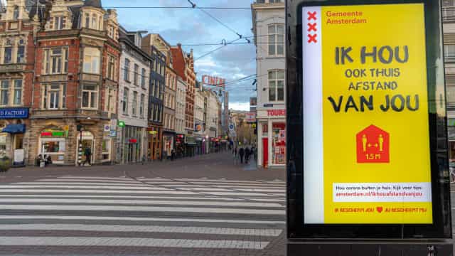 Holanda inicia lockdown contra variante do novo coronavírus