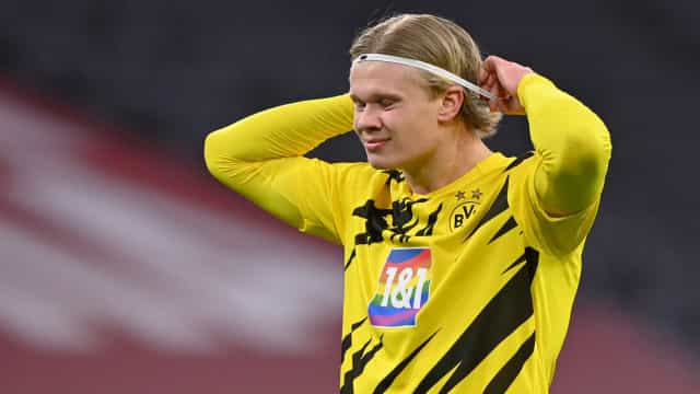 Manchester City ‘vai com tudo’ atrás de Erling Haaland, diz jornal espanhol