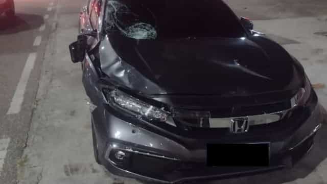 Ramon, lateral do Flamengo, atropela ciclista, que morre a caminho do hospital