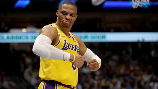Astro dos Lakers, Russell Westbrook entra no protocolo de covid-19 e é afastado