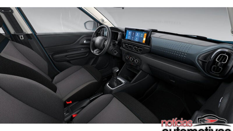 Novo Citroën C3 terá multimídia de 10 polegadas