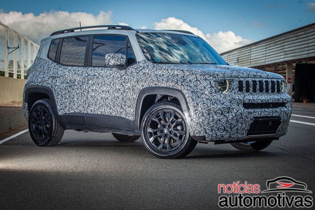 Jeep Renegade 2022: teaser revela motor 1.3 Turbo de até 185 cv