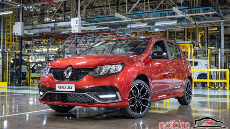 Renault Sandero “R.S. Finale” dá adeus ao esportivo purista