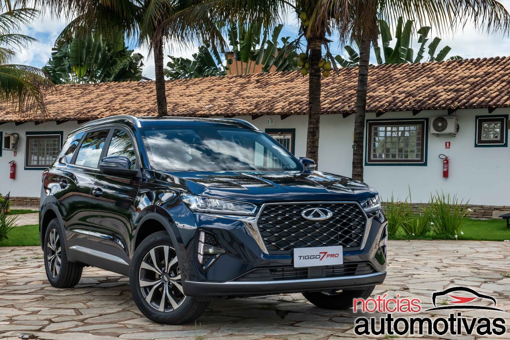 Caoa Chery Tiggo 7 Pro tem motor 1.6 Turbo e parte de R$ 179.990