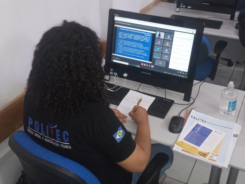 Novos papiloscopistas da Politec iniciam curso de formação para o desempenho das atribuições