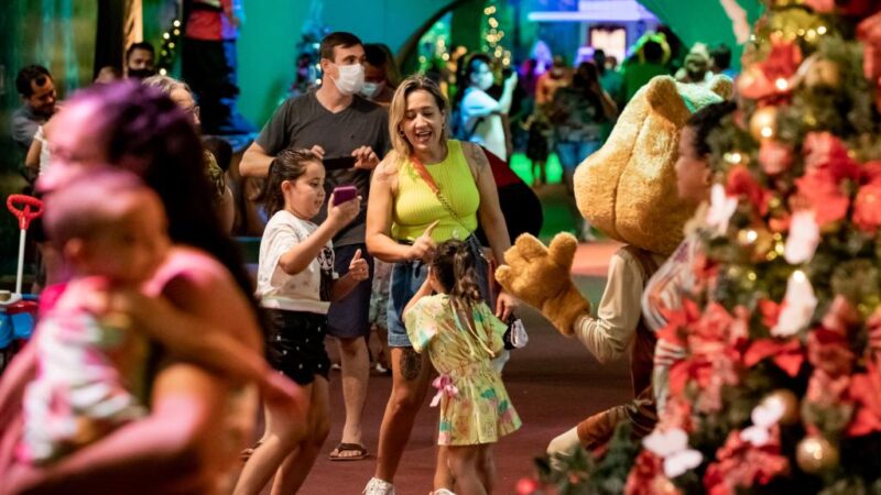 Em 1 mês, 280 mil pessoas visitaram o parque Natal de Vida, Fé e Superação